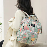 USB Mommy Diaper Bags Baby Stroller Hanging Bag Maternity Large Capacity Dry and Wet Separation Nappy Backpacks Baby Nursing Bag