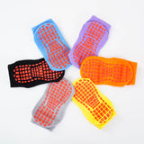 Kids Adults Anti-Slip Sock Trampoline Sock Cotton Breathable Short Socks Elasticity Boy Girl outside Family Sports Yoga Socks