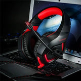 ONIKUMA K1-B Gaming-Kopfhörer, flexibler leichter Bass, Stereo-Over-Ear-Headset, Kopfhörer mit Mikrofon