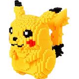 5210Pcs Anime Pokemon Pikachu Diamond Micro Building Blocks Games Model Mini Bricks Figure Difficult Decompression Toys Gift