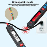 BSIDE Z1 Mini Digital Multimeter Smart Pen-Type LCD 2000 Counts Voltmeter Resistance Tester Taschenlampe für Elektronikreparatur
