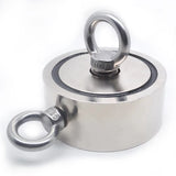 Strong Powerful Neodymium Magnet round Hook Salvage Magnet Sea Fishing Holder Pulling Mounting Pot with Ring 48Mm 60Mm 67Mm 94Mm