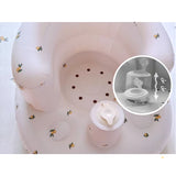 Multifunctional Baby PVC Inflatable Seat Inflatable Bathroom Sofa Learning Eating Dinner Chair Bathing Stool