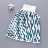 Baby Diaper Waterproof Skirt Infant Leak-Proof Urine Training Pants Cloth Diapers Kids Nappy Sleeping Bed Potty Trainining