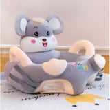 Cute Cartoon Baby Sofa Cover Learning to Sit Seat Feeding Chair Case Kids Baby Sofa Skin Infant Baby Seat Sofa without Cotton