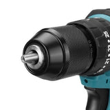 Drillpro Schlagbohrmaschine mit 10 mm Spannfutter, 350 Nm, kabellose elektrische Bohrmaschine für Mak18V-Akku, 4000 U/min, LED-Licht, Bohrmaschinen