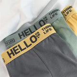 10Pcs/Men'S Underwear Fashion Underwear High Stretch Boxer Shorts Breathable Soft Men'S Shorts Comfortable plus Sizel-4Xl