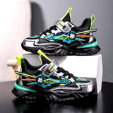 Kids Casual Shoes Boys 5-9Y Children Tennis Fashion Sneakers Toddlers Outdoor Cartoon Bling SIZE 28-39#