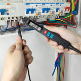 BSIDE Z1 Mini Digital Multimeter Smart Pen-Type LCD 2000 Counts Voltmeter Resistance Tester Taschenlampe für Elektronikreparatur
