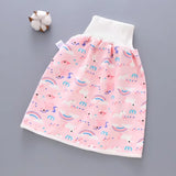 Baby Diaper Waterproof Skirt Infant Leak-Proof Urine Training Pants Cloth Diapers Kids Nappy Sleeping Bed Potty Trainining
