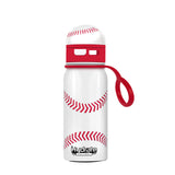 Hydrate Factory Soccer Water Bottle With Straw And Strap For Soccer Lovers