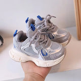 Children Tennis Shoes Versatile Non-Slip White Sneakers for Kids Girls Fashion Causal Breathable Toddlers Boys Sports Shoes Hot