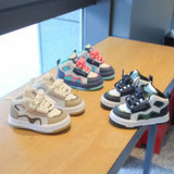 Children'S Spring Autumn New Sports Shoes Boy'S Casual Trend Board Shoes High Top Girl'S Fashion Dopamine Running Shoes Sneakers