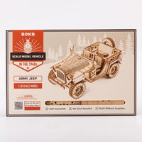 3D Wooden Puzzle Model Toys