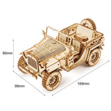 3D Wooden Puzzle Model Toys