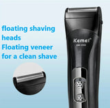 KM-1506 3 in 1 Electric Shaver USB Charging Hair Trimmer Electric Rechargeable Nose Professional Shaving Machine