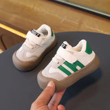 New Spring Autumn Baby Toddler Shoes Little Kids Soft Bottom Non-Slip Leather Mesh Shoes Boys Casual Shoe Girls Fashion Sneakers