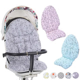 Cotton Baby Stroller Seat Cartoon Double Sided Breathable Kids Cart Mat Newborn Trolley Soft Mattress Baby Stroller Accessories