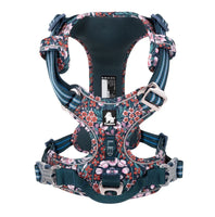 TRUE LOVE Pet Harness No Pull Nylon Reflective Dog Harness Adjustable Comfortable Control Step-In Brilliant  TLH5654