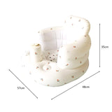 Baby Seat Cartoon Inflatable Small Sofa Multi-Functional Bath Chair Kids Dining Chair Portable Outdoor Travel Camping Chairs