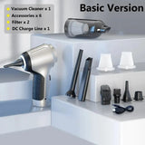 Wireless Car Vacuum Cleaner Strong Cordless Cleaner Suction Handheld Auto Vacuum Home&Car Dual Use Minivacuum Cleaner Appliance
