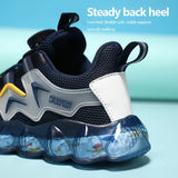 Children'S Fashion Sports Shoes Boys' Running Leisure Shoes Mesh Comforthable Outdoor Kids Casual Tennis Light Sneakers Shoes