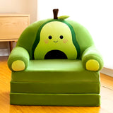 Three-Layer Folding Kid Sofa Fashion Cartoon Crown Seat Cute Baby Resting Chair Kindergarten Cushion Lazy Sofa Child Chair