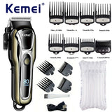 KM-PG1990A USB Rechargeable Electric Hair Clipper Professional Cordless Men Hair Trimmer Men'S Hair Cutting Machine
