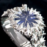 Processing Custom Design Alabaster Quartz Watch with Unique Claw Shape Movement for Men Goth Charms for Jewelry Making