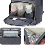 Mommy Bags Large Capacity Baby Stroller Diaper Hanging Bag Nappy Backpacks with Changing Mat Convenient Baby Nursing Bags