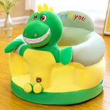 Anti-Fall Baby Learn Seat Cartoon Plush Toy Baby Learn to Sit on a Small Sofa Anti-Bump Safety Seat