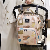USB Mommy Diaper Bags Baby Stroller Hanging Bag Maternity Large Capacity Dry and Wet Separation Nappy Backpacks Baby Nursing Bag