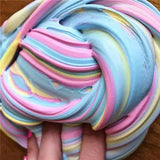 DIY Flauschiger Floam-Schleim mit Duft zur Stressbewältigung ohne Borax für Kinder