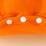 Cute Halloween Infant Pumpkin Print Baby Kids Girl’S Solid Bodysuit Ruffled Sleeves Bow Suspender Dress Set with Headband