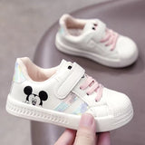 Kid'S Casual Shell Shoes Mickey Mouse Cartoon Baby Shoes Non Slip Soft Sole Toddler Shoes 0-6 Kids' Shoes Size 15-25