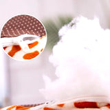 Cute Baby Sofa Cartoon Animal Giraffe Kids Seat Bean Bag Chair Puff Skin Toddler Children Infant Soft Plush Comfort Washable