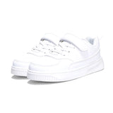White Boys Sneakers Flats Children Casual Shoes Black Kid Sneakers PU Leather Fashion Comfortable Sports Tennis Shoes for Boys