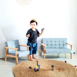 Kids Chair Baby Chair for Feeding Children Chair Toddler Resting Armchair Puff Seat for Baby Photoshooting Sofa Photography Prop