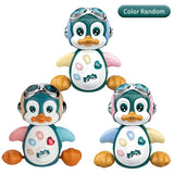Baby Musical Penguin Toys Crawling Walking Moving Tummy Time Light up Infant Toys Baby Toys Interactive Learning Toddler Gift