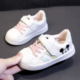 Kid'S Casual Shell Shoes Mickey Mouse Cartoon Baby Shoes Non Slip Soft Sole Toddler Shoes 0-6 Kids' Shoes Size 15-25