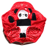 1Pc Baby Sofa Support Seat Cover Toddler Cartoon Plush Chair Learning to Sit Comfortable Washable without Filler Cradle