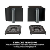 Ninja Foodi MAX Dual Zone Heißluftfritteuse [AF400EUCP] Amazon Exclusive, ‎2470 Watt , 9,5 L, 2 Heißluft-Frittierfächer, 6 Funktionen, 27 x 41.5 x 32.5 cm, Kupfer/Schwarz