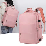 Mummy Bag Nappy Backpack Large Capacity Multifunction Cabin Bag with Shoe Storage Multilayer Separation Waterproof Diaper Bags