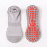 Kids Adults Anti-Slip Sock Trampoline Sock Cotton Breathable Short Socks Elasticity Boy Girl outside Family Sports Yoga Socks