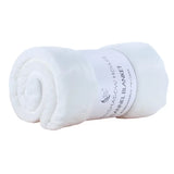 Baby Blanket & Swaddling Newborn Thermal Soft Fleece Blanket Winter Solid Bedding Set Flannel Quilt Infant Bedding Swaddle Wrap