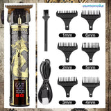 Heavy Metal Hair Cutting Machine Clipper for Men Barber Shop Trimmer for Men Mower Men'S Electric Shaver Haircut Beard Trimmer