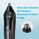 KM-1506 3 in 1 Electric Shaver USB Charging Hair Trimmer Electric Rechargeable Nose Professional Shaving Machine