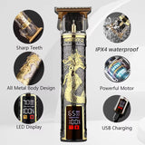 Heavy Metal Hair Cutting Machine Clipper for Men Barber Shop Trimmer for Men Mower Men'S Electric Shaver Haircut Beard Trimmer