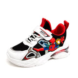 Disney Boys' Casual Shoes Mesh Children'S Sports Shoes Boys' Cartoon Shoes Boys' Running Shoes Sneakers Size 21-38