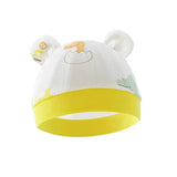 Cotton Fetal Cap Cartoon Print Newborn Baby Hat Soft Comfortable Nursery Beanie Hat for Infant Newborn Accessories